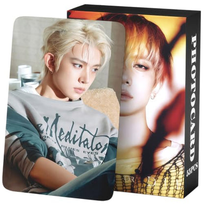 Yuto 55PCS Heeseung Photocard Set Non-Repeating Collectible Cards for Fans