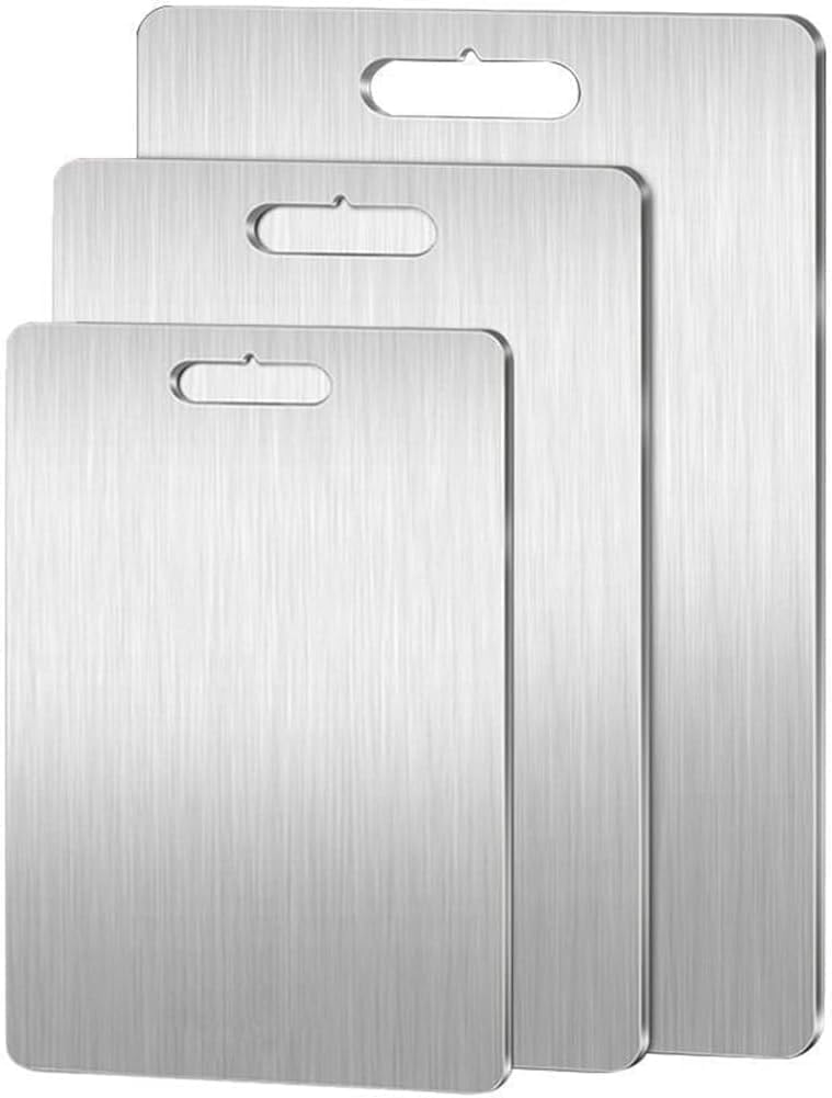 Tivano Cutting Board, 2025 New Tavano Cutting Board,Tivano Titanium Cutting Boarrd For Kitchen Cutting Boards Durable, Non-Porous And Easy To Clean (9.05'' x 13.38'')