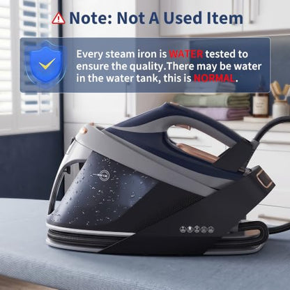 1800W Clothes Steamer with 1.5L Removable Water Tank - Garment Steamer