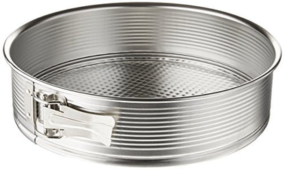 Zenker Tin Plated Springform Pan, 10-Inch Diameter, Silver