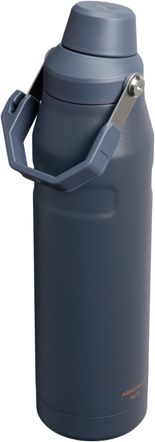Stanley IceFlow Water Bottle 36 oz - Fast Flow Angled Spout Lid | Lightweight, Leakproof & Insulated | BPA-Free | Twilight