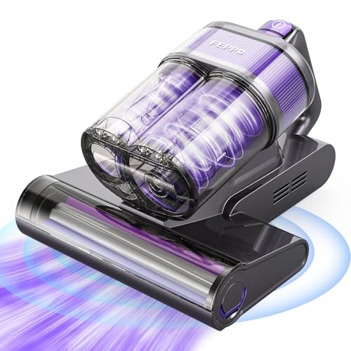 FEPPO Mattress Vacuum Cleaner PRO 4-in-1 UV-C Bed Vacuum Gray/Purple