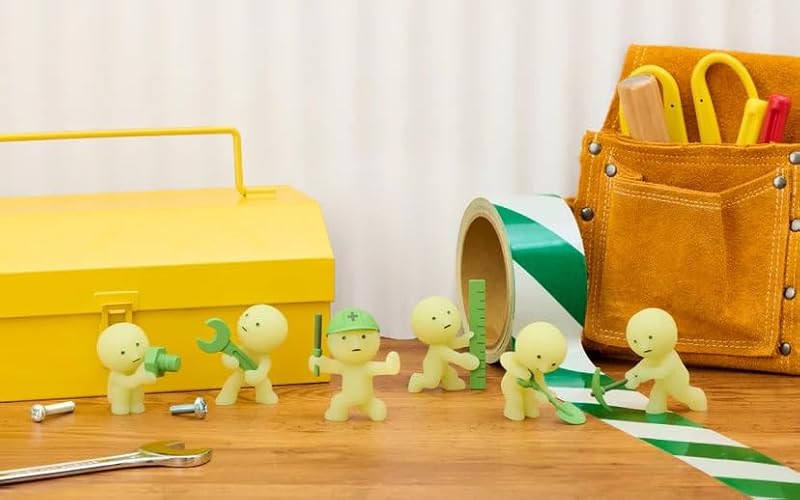 Smiski Construction Series Collectible Mini Figure - Random Design