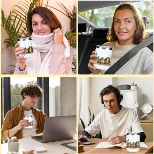 Book Decor Wine Tumbler - Floral 1589 Stainless Steel Travel Mug