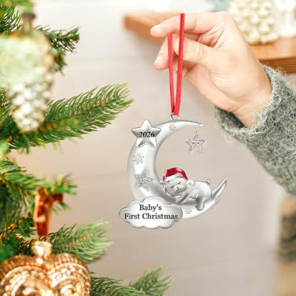 Baby's First Christmas Ornament 2026 Girl Boy Large Keepsake Decorations