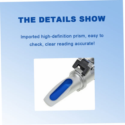 Refractometer Antifreeze Coolant Tester Detector for Automobile Battery Acid Glycol Diesel Exhaust Fluid