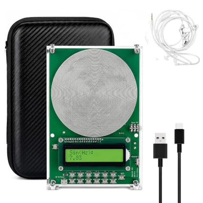 Calminity Green Frequency Machine – 7.83Hz Schumann Resonance Generator with Adjustable 0.01Hz-200kHz Range