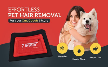 Skiennix Mini Pet Hair Lint Remover - Effective Dog & Cat Fur Detailer for Auto & Home Use