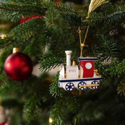 Villeroy & Boch Christmas Locomotive Ornament 2025 - Premium Porcelain Collector’s Item