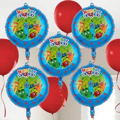 Numberblocks Deluxe Party Supplies Kit for 10 Guests - 79 Pieces