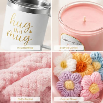 Self-Care Spa Gift Basket for Women - Get Well, Relaxation & Recovery Set