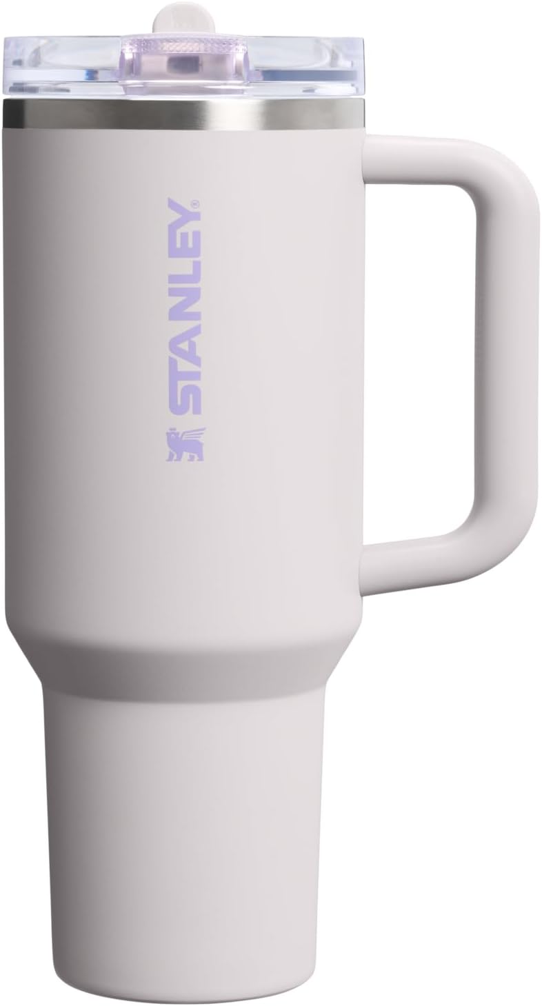STANLEY Quencher ProTour 40 oz Tumbler - Leakproof Lid, Built-In Straw & Handle | Insulated, BPA-Free | Sahara Color