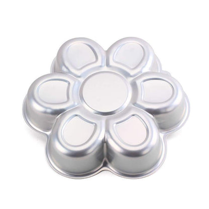 Aluminum Cake Mold 3D Flower Shape Baking Pan DIY Birthday Cake Mould Kitchen Supplies