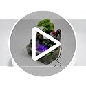 LED Desktop Fountain Waterfall Bonsai Decor with Light & Mist