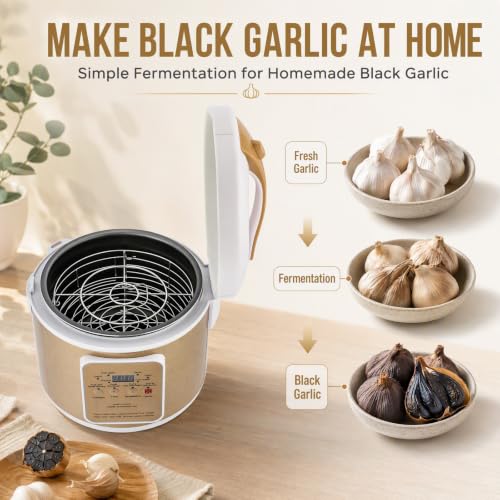 6L Black Garlic Fermenter Machine with Automatic Control for Home Use
