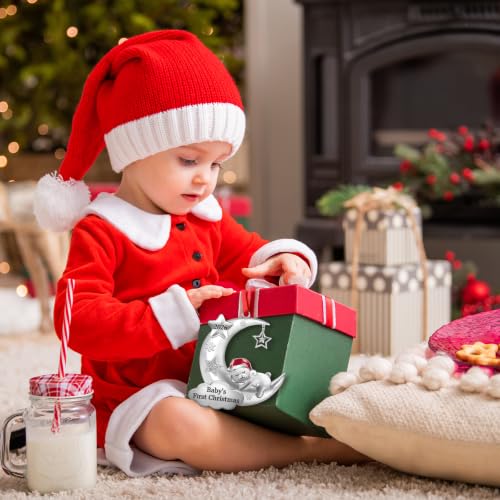 Baby's First Christmas Ornament 2026 Girl Boy Large Keepsake Decorations