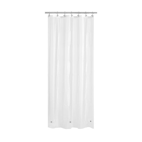 Mrs Awesome Stall Shower Curtain Liner 36x72, PEVA Plastic Shower Liner for Bathroom Lightweight & Waterproof, 36 x 72, Frost