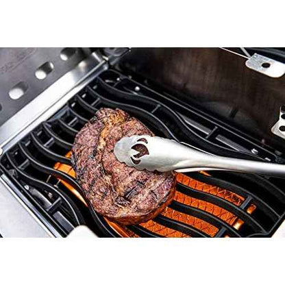 Napoleon Accessory 70033 - PRO Stainless Steel 2 Piece Toolset - Premium BBQ Grill Toolset, Cast Stainless Steel, Ergonomic Handles, Hanging Loops, Includes Tongs, Multifunctional Spatula