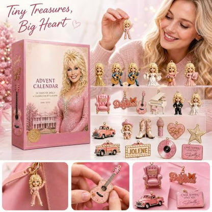 Dolly Advent Calendar 2026 Memorial 24 Days Christmas Countdown Calendar - One Size Variation #07