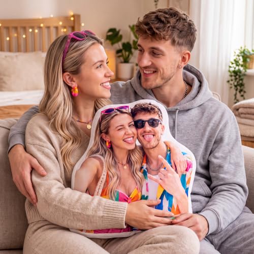 Custom Photo Pillow Face Pet Stuffed Pillow - Style2 - 12, 16, 20, 24 Inches