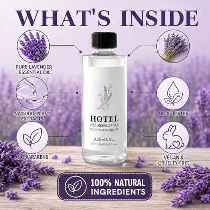 Lavender Essential Oil 3.38 Fl Oz - Pure Aromatherapy & DIY Craft Use