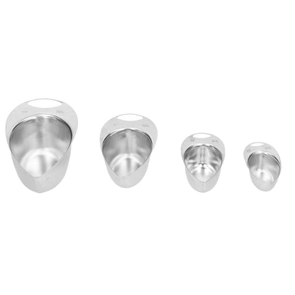 Rexvtns Measuring Spoons,Measuring Cups,4pcs Stainless Steel Measuring Spoon Set - Sturdy Kitchen Tools For Baking, Cooking, And Home Use With Clear Capacity Markings