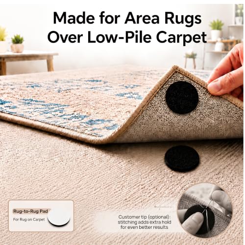 28PCS Carpet Rug Corner Grippers Non Slip Anti Curl Rug Stoppers