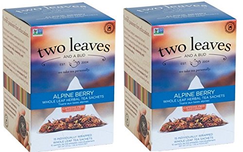 Two Leaves and a Bud Alpine Berry Herbal Tea (30 Bags)