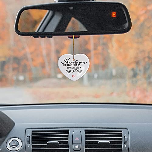 Teacher Appreciation Heart Ornament - Thank You Gift for Teachers, Keepsake Sign