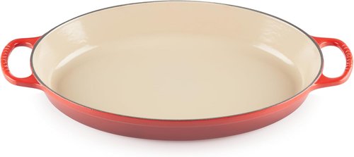 Le Creuset Enameled Cast Iron Oval Baker - 3 Qt. | Vibrant Cerise Color for Perfect Baking