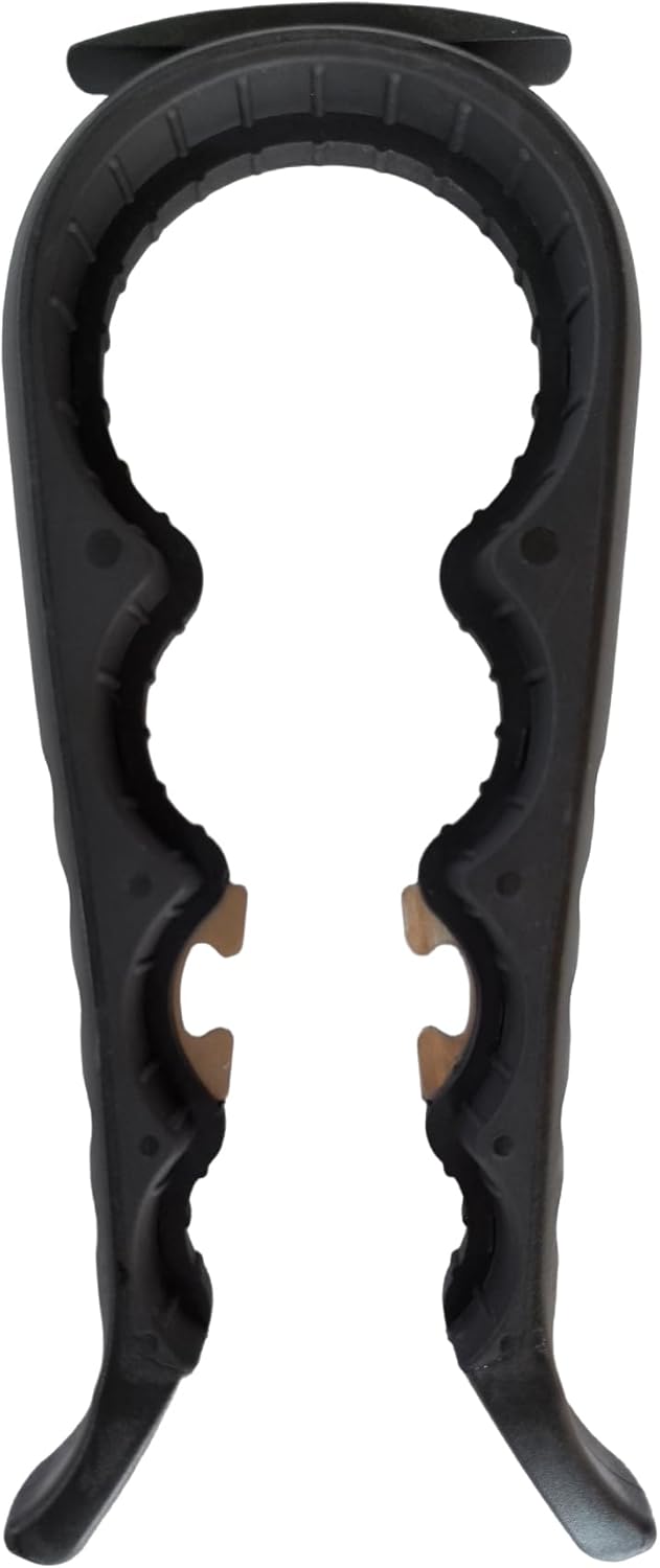 Skiennix 5-in-1 Jar Opener - Non-Slip Easy Grip Tool for Weak Hands | Black Color for Stubborn Lids