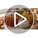 Set of 3 Handmade Knitted Pumpkins - Fall Autumn Decor, Thanksgiving, Christmas