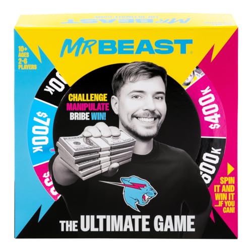 Party Game - MrBeast The Ultimate Challenge & Spin Wheel for Friends