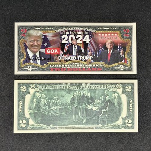 Commemorative Trump $2 Bill - 2024 Presidential Collectible Note
