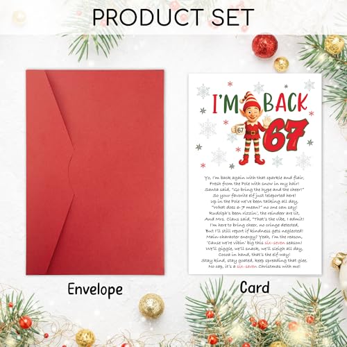 Elf Meme Christmas Card for Teens - Funny Holiday Gift for Son Daughter Nephew