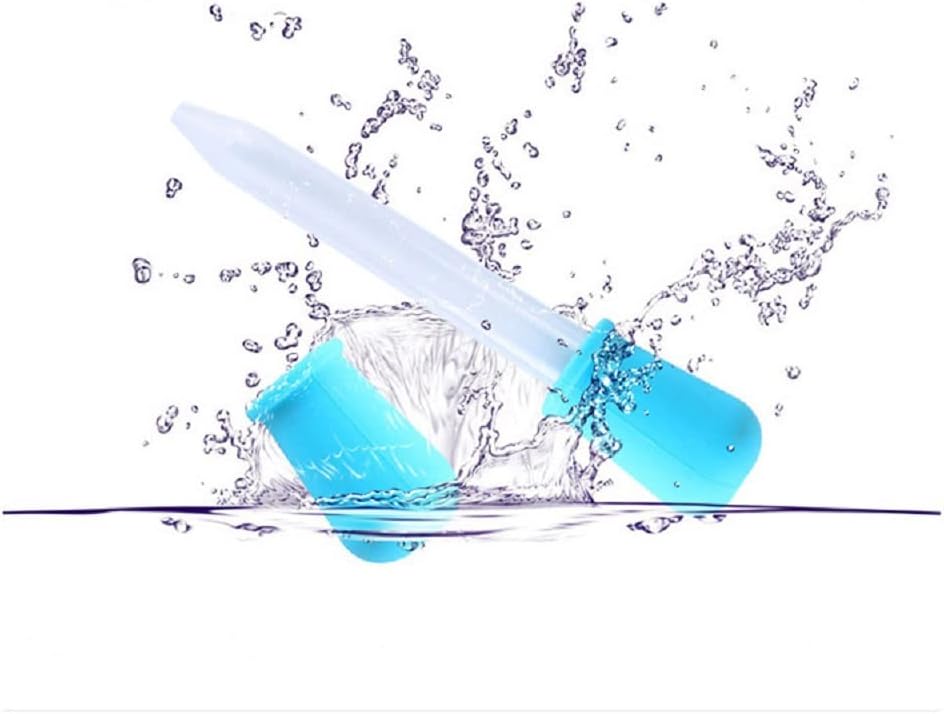 Yiasangly 5ml Liquid Droppers - Clear Silicone & Plastic Pipettes with Bulb Tip | 8 Pack for Kids Candy Molds