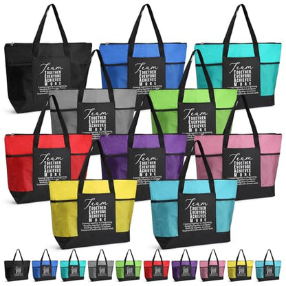 Team Appreciation Gifts Bulk Tote Bags - Housekeeping Week Gift - 20 Pack