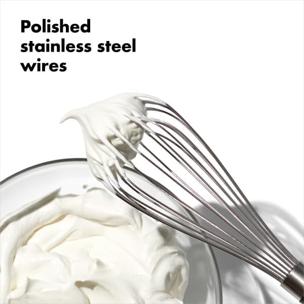 OXO Good Grips Balloon Whisk - 11-Inch Stainless Steel Kitchen Tool for Perfect Mixing