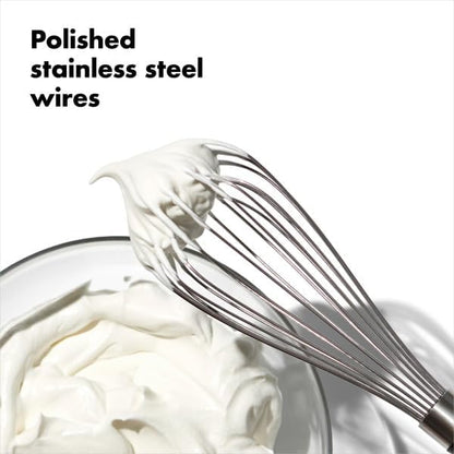 OXO Good Grips Balloon Whisk - 11-Inch Stainless Steel Kitchen Tool for Perfect Mixing