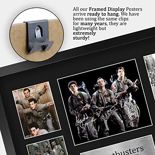 16 x 12 Inch Ghostbusters Autograph Display - Framed Movie Memorabilia