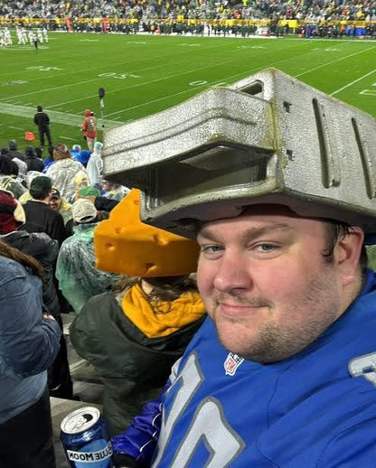 Cheese Grater Head Foam Hat - Foodie Costume Accessory, Party Hat