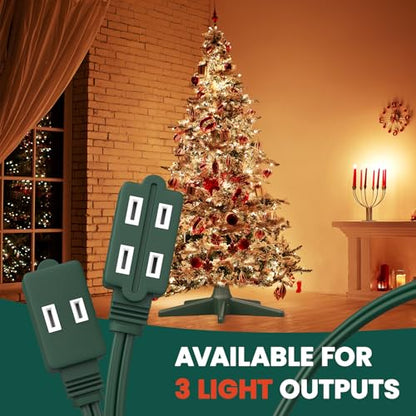 Rotating Christmas Tree Stand with Remote Control, Supports up to 7.8ft Artificial Tree
