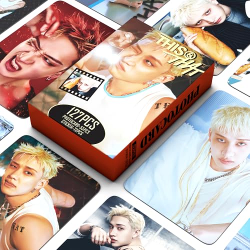 Stray Kids Photocards Set BANGCHAN - 127 PCS KPOP Album Collectible Cards & Stickers