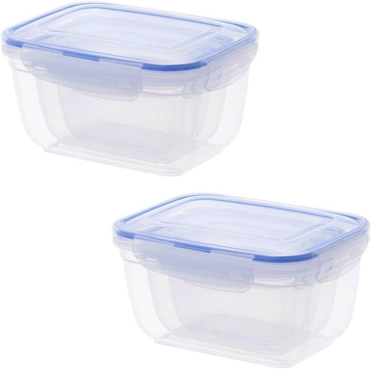 Superio Food Storage Containers - Airtight Leak-Proof Meal Prep Set | BPA-Free Plastic, 3 Sizes