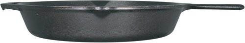 Lodge Seasoned Cast Iron Skillet - PFAS-Free Non-Toxic Cookware - 12-Inch Naturally Non-Stick Design