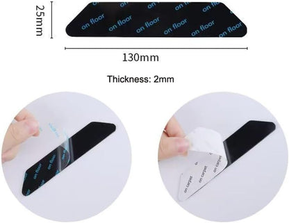 Rug Grippers | 24 Pack Dual-Sided Carpet Sticky Pads - Keeps Area Rugs Secure on Hardwood Floors