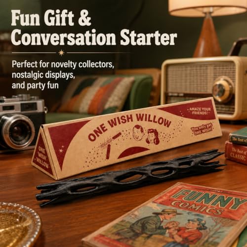 Fantasy Wishing Stick Prop with Display Box for Party & Photo Decor
