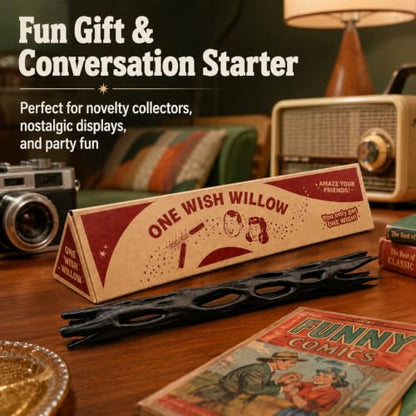 Fantasy Wishing Stick Prop with Display Box for Party & Photo Decor