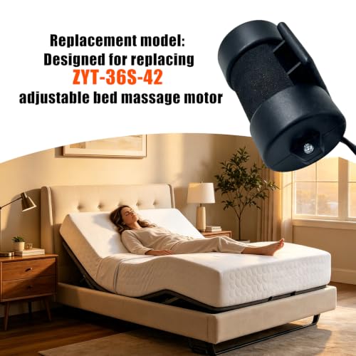 Adjustable Bed Massage Motor Replacement for TempurPedic Sealy Ergo Leggett & Platt
