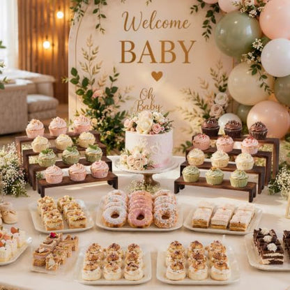Cupcake Stand Tiered Display Riser for Party Food Dessert Buffet Organizer